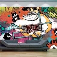 Papier peint  Street movie