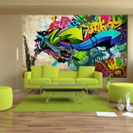 Papier peint  Funky  graffiti