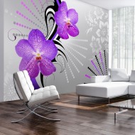 Papier peint  Purple vibrations