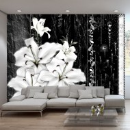 Papier peint  Crying lilies