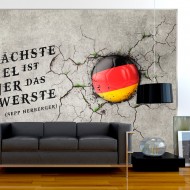 Papier peint  Das nächste Spiel ist immer das schwerste (Sepp Herberger)