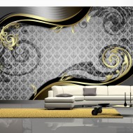 Papier peint  Golden snail