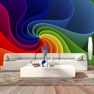 Papier peint  Colorful Pinwheel