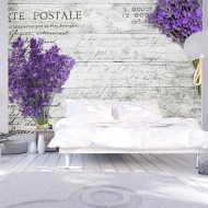 Papier peint  Lavender postcard