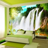 Papier peint  The beauty of nature Waterfall