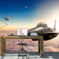 Papier peint  F16 Fighter Jets