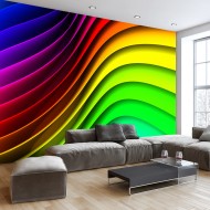 Papier peint  Rainbow Waves