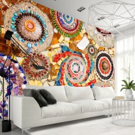 Papier peint  Moroccan Mosaic