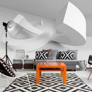 Papier peint  White Duet