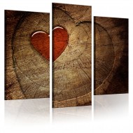 Tableau  Ancien amour ne rouille pas  triptyque