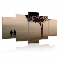 Tableau  Promenade dans le brouillard