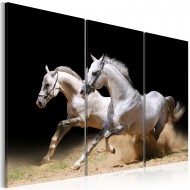 Tableau  chevaux  force et dynamique
