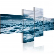 Tableau  Tête dans les nuages