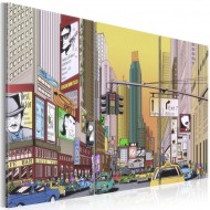 Tableau  Cartoon city