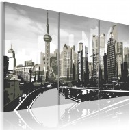 Tableau  Shanghai gris