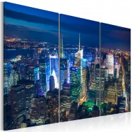 Tableau  Vue aérienne de la ville de New York
