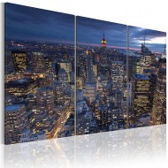 Tableau  Vue den haut  New York