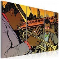 Tableau  Musicien de jazz