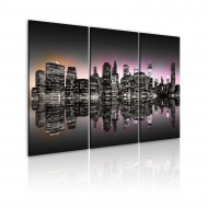 Tableau  La ville qui ne dort jamais  New York