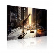 Tableau  Girafe dans la grande ville