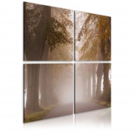 Tableau  Avenue brumeuse
