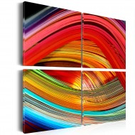 Tableau  Abîme coloré