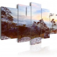 Tableau  Tower and horizon