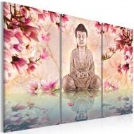 Tableau  Bouddha  méditation