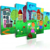 Tableau  Enfance insouciante