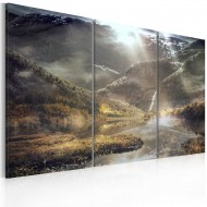 Tableau  The land of mists  triptych