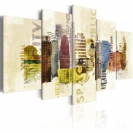 Tableau  Design urbain  5 pièces
