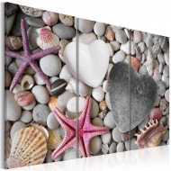 Tableau  Galets damour