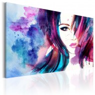 Tableau  Watercolor Girl
