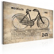 Tableau  N° 1245  Bicyclette
