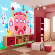 Papier peint  Château