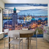 Papier peint  St. Pauli Landing Stages