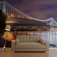 Papier peint  Lions Gate Bridge  Vancouver (Canada)