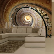 Papier peint  Decorative spiral stairs
