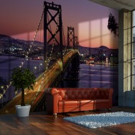 Papier peint  Charming evening in San Francisco