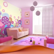 Papier peint  Joyeuse prairie