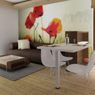 Papier peint  Inspiré par la beauté du coquelicot
