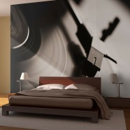 Papier peint  Gramophone et disque vinyle
