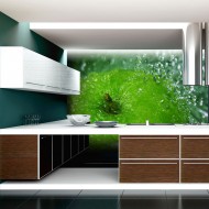 Papier peint  Pomme verte