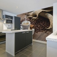 Papier peint  Star anise coffee