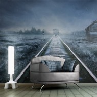 Papier peint  Le train fantôme