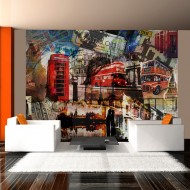 Papier peint  Collage  Londres