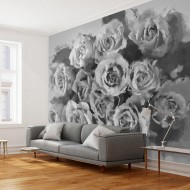 Papier peint  A dozen roses