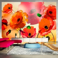 Papier peint  Velvet poppies