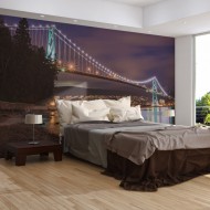 Papier peint  Lions Gate Bridge  Vancouver (Canada)