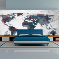 Papier peint XXL  World map on the wall